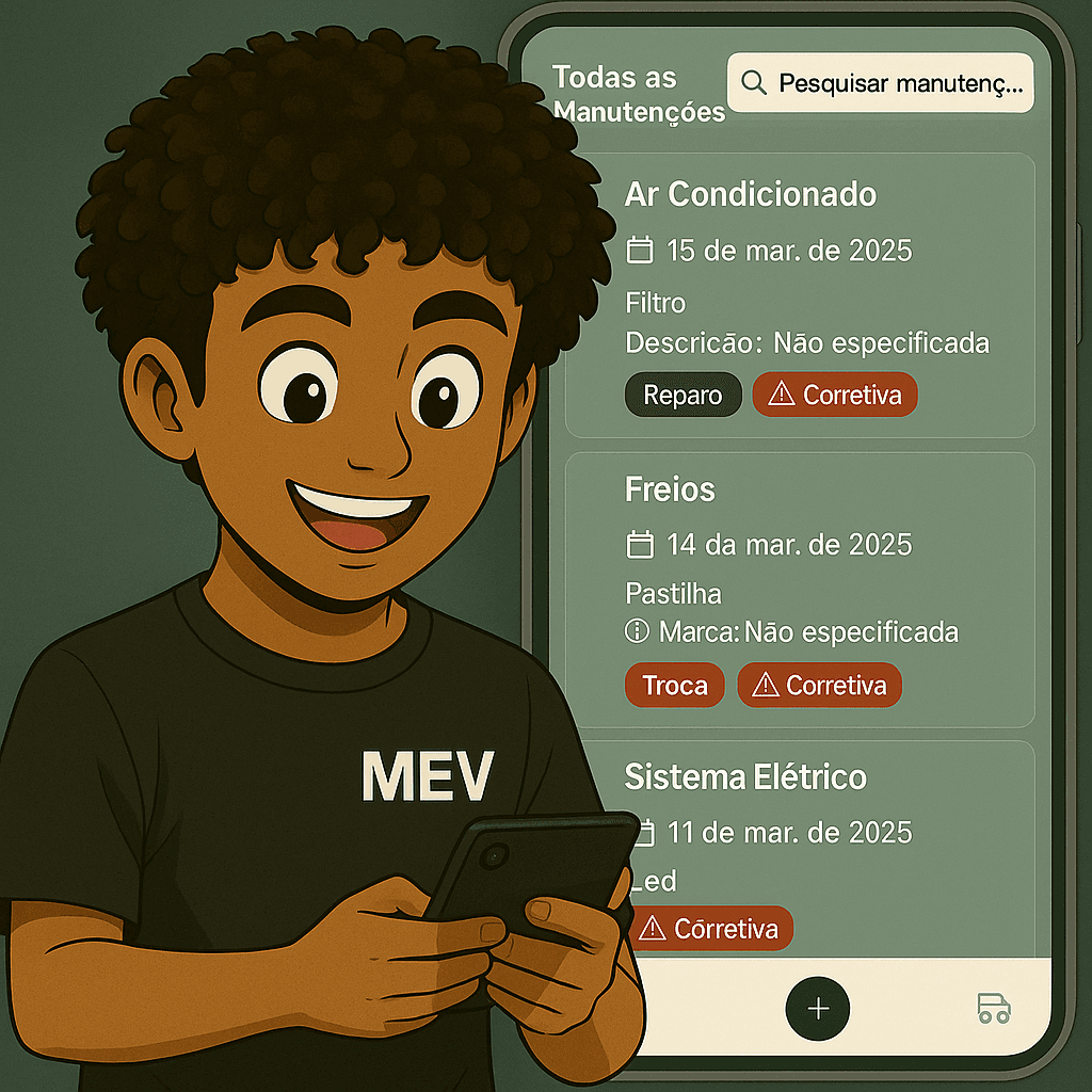 Todas as suas manutenções em um só lugar